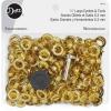 imageDritz 14in Nickel Includes Eyelets and Tools Fasteners Large 14quotGold