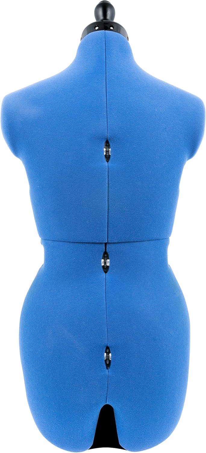 imageDritz 20405 My Double Deluxe Dressform with TriPod Stand Adjustable Up to 70 Shoulder Height Small Blue SapphireSmall