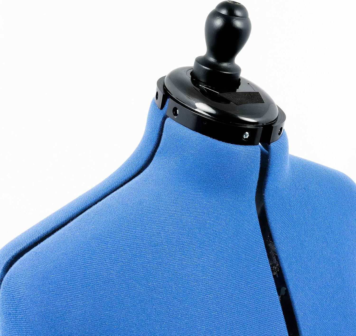 imageDritz 20405 My Double Deluxe Dressform with TriPod Stand Adjustable Up to 70 Shoulder Height Small Blue SapphireSmall
