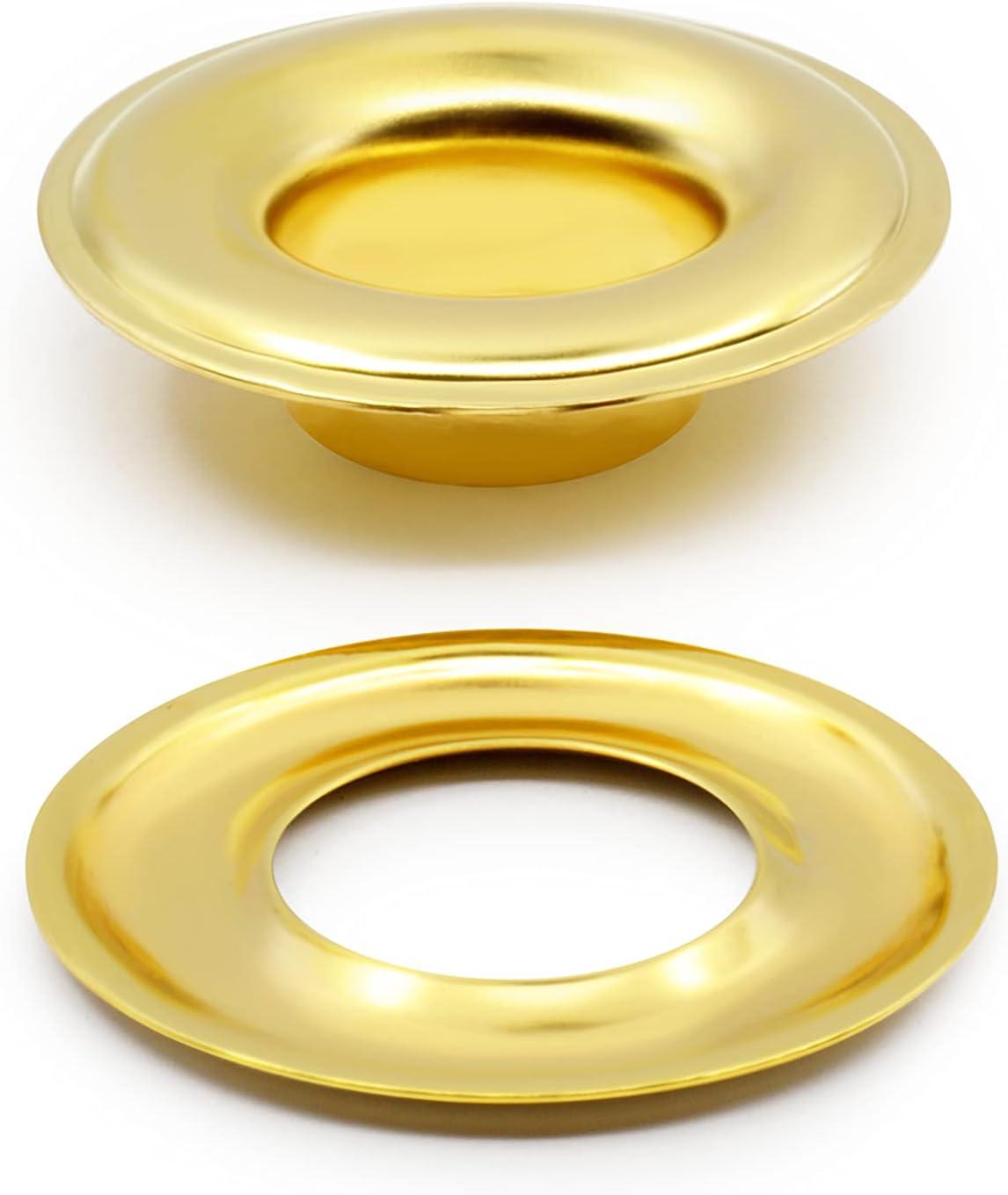 imageDritz 38in Gold Includes Grommets ampamp Tools FastenersGold