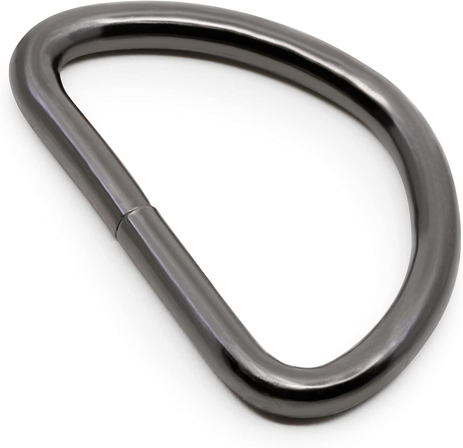 imageDritz D Rings 1in Nickel Bag ampamp Tote Accessories 1quot 24ctGunmetal