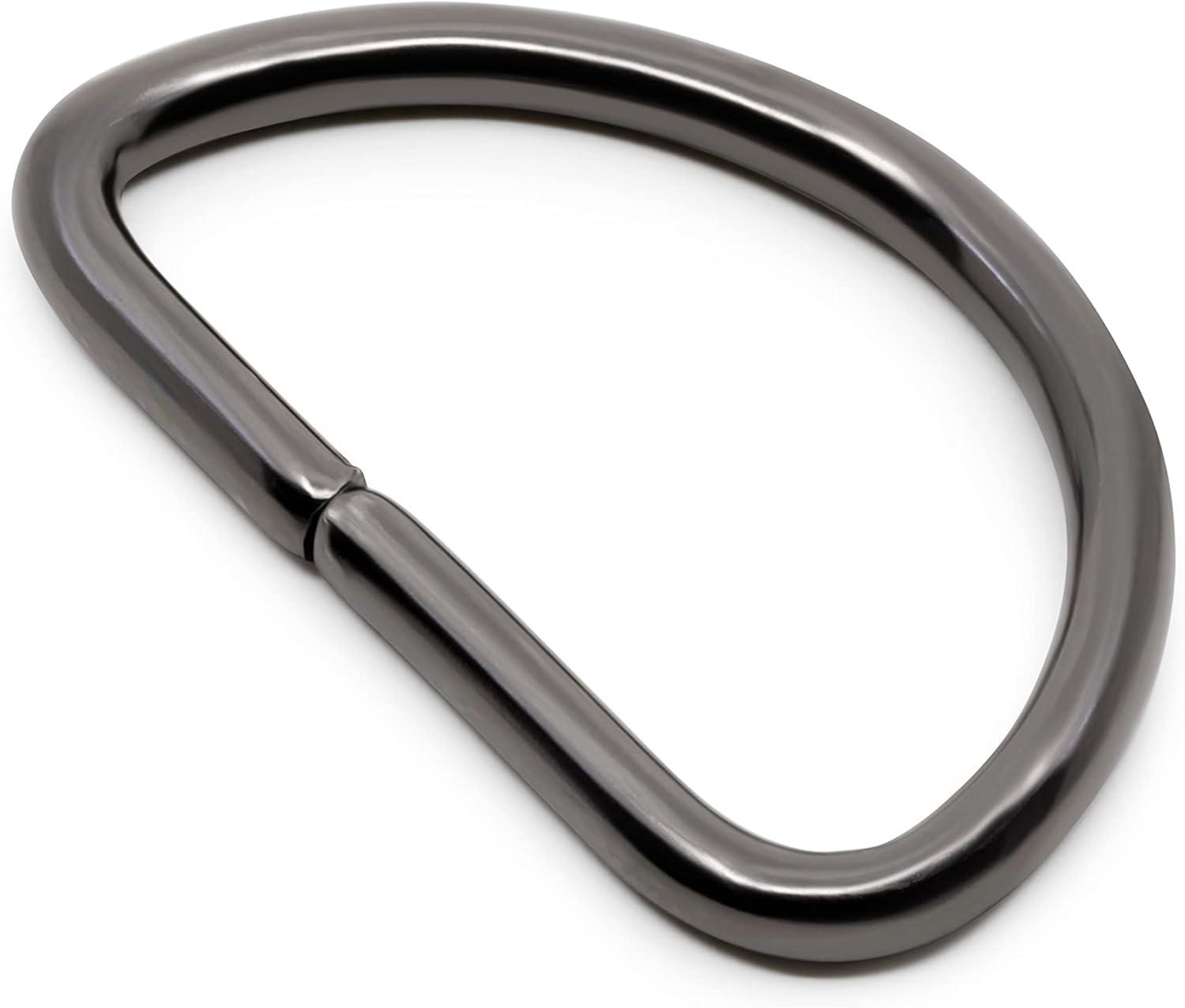imageDritz D Rings 1in Nickel Bag ampamp Tote Accessories 1quot 24ctNickel