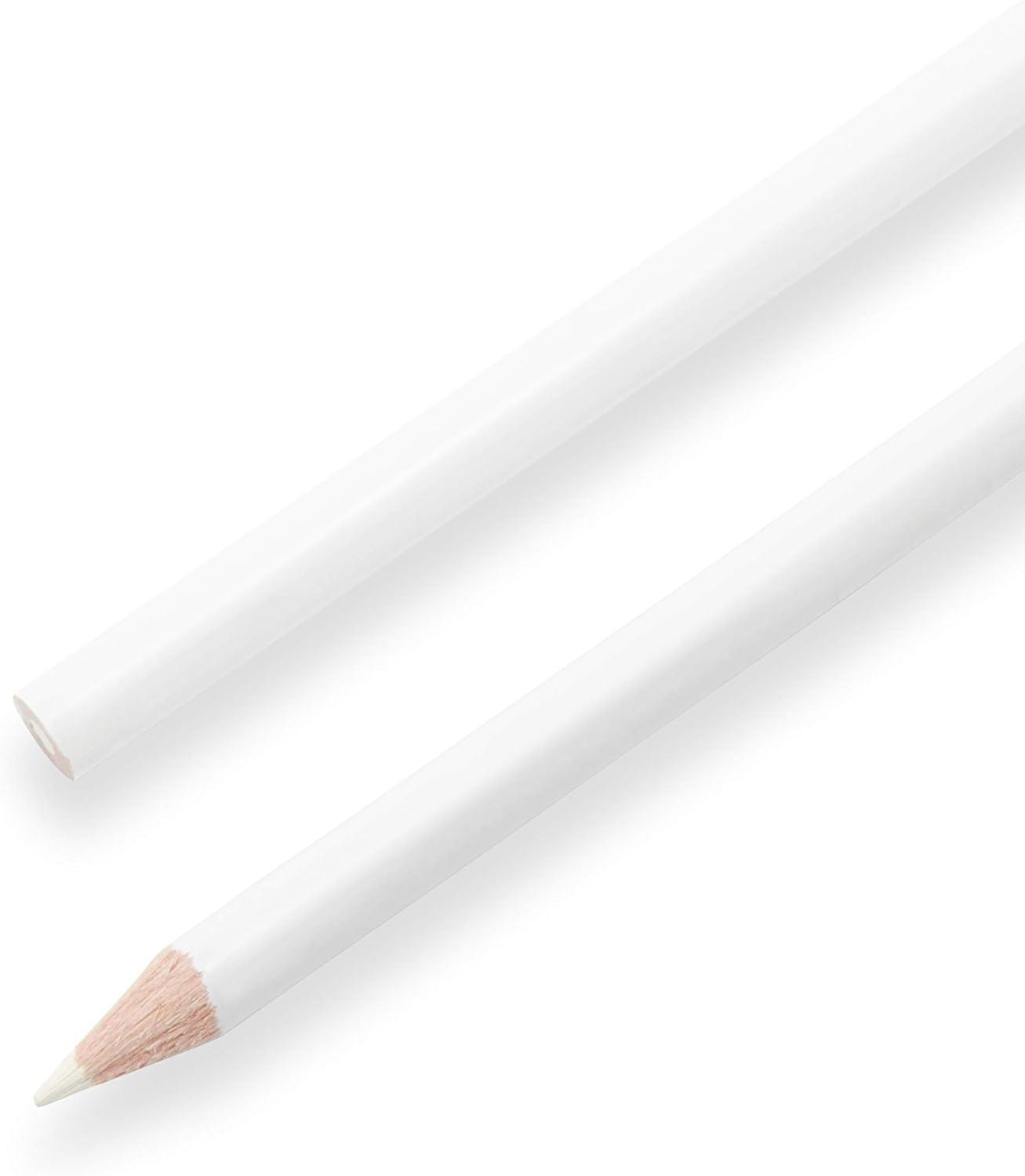 imageDritz Pencils White Marking 12 Count Pack of 1