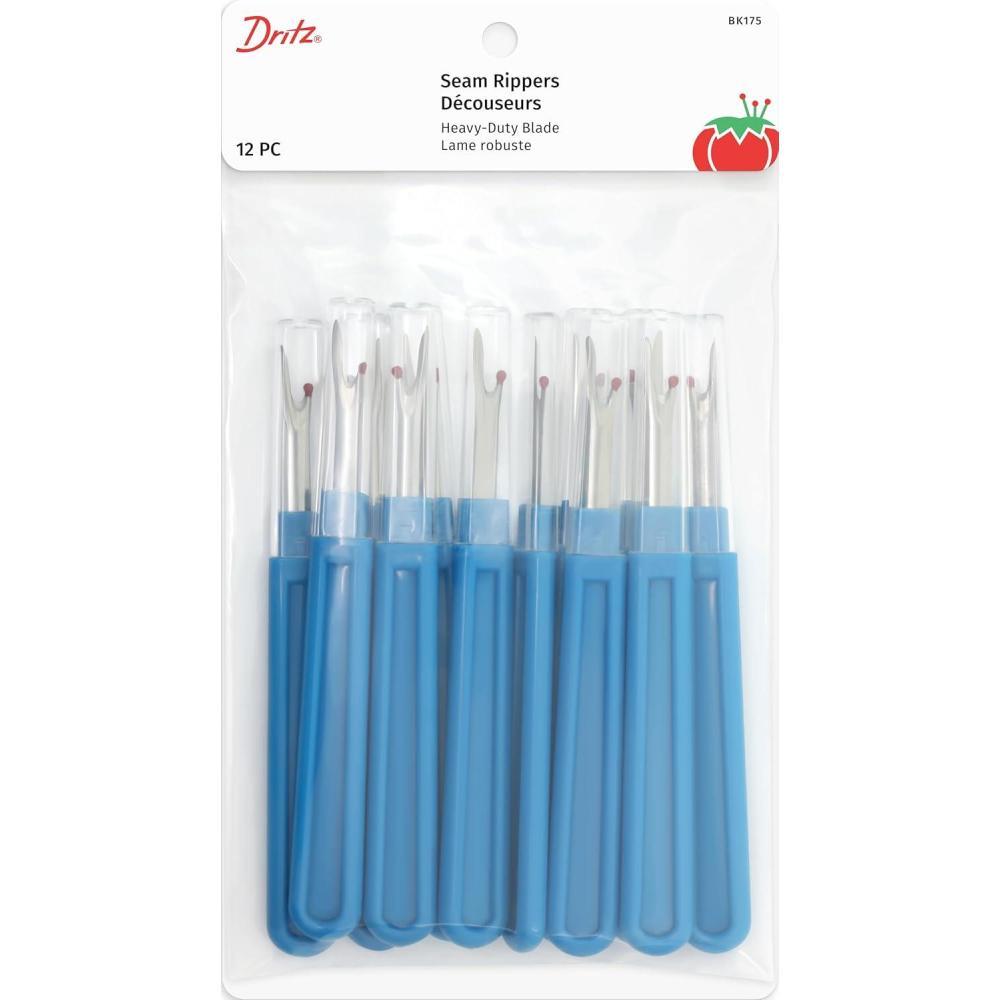 imageDritz Deluxe Seam Ripper Large Blade Sewing Accessories 12 Pack None