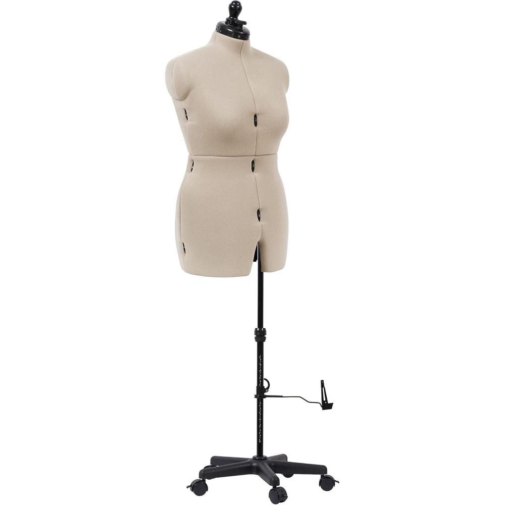 imageDritz My Double Designer Adjustable Dress Form FullFigure IvoryMedium