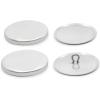 imageDritz Craft Cover 48 Sets Nickel Buttons ampamp Tools 118quot 48ct Count118  48ct