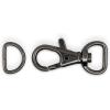 imageDritz D Rings 1in Nickel Bag ampamp Tote Accessories 1quot 24ctGunmetal