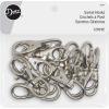 imageDritz D Rings 1in Nickel Bag ampamp Tote Accessories 1quot 24ctNickel