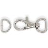 imageDritz D Rings 1in Nickel Bag ampamp Tote Accessories 1quot 24ctNickel