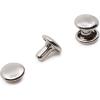 imageDritz Double Cap Nickel Includes Rivets ampamp Tools FastenersNickel