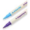 imageDritz Dual Purpose BGone ampamp Disappearing Ink 12 pc Marking Pens BluePurple Count