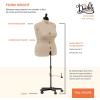 imageDritz My Double Designer Adjustable Dress Form FullFigure IvoryFullFigure