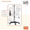 imageDritz My Double Designer Adjustable Dress Form FullFigure IvoryMedium