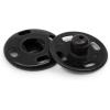 imageDritz Sew On Snaps Black 48 Sets Fasteners Size 4 48ct