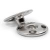 imageDritz Sew On Snaps Nickel 48 Sets Fasteners Size 3 48ct