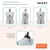 imageDritz TwinFit Adjustable Dress Form Small Silver GrayFullFigure