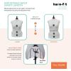 imageDritz TwinFit Adjustable Dress Form Small Silver GrayFullFigure