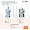 imageDritz TwinFit Adjustable Dress Form Small Silver GrayLarge