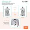 imageDritz TwinFit Adjustable Dress Form Small Silver GrayLarge