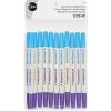 imageDritz Dual Purpose BGone ampamp Disappearing Ink 12 pc Marking Pens BluePurple Count