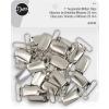 imageDritz Suspender Clips Nickel Bag ampamp Tote Accessories 24Pack24Pack