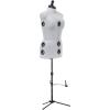 imageDritz TwinFit Adjustable Dress Form Small Silver GrayMedium