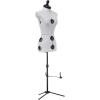 imageDritz TwinFit Adjustable Dress Form Small Silver GrayPetite