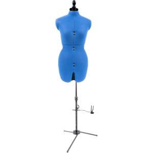 imageDritz 20405 My Double Deluxe Dressform with TriPod Stand Adjustable Up to 70 Shoulder Height Small Blue SapphireSmall