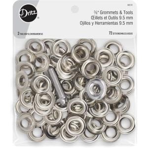 imageDritz 38in Gold Includes Grommets ampamp Tools FastenersNickel