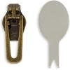 imageDritz 309C33 Fix Replacement Slider Kit for Size 5 Coil Zipper GunmetalMetal Zipper