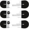 imageDritz 3Pack 1quot Black 5 yd 15 Yards Total NonRoll Sewing Elastic 3 Pack