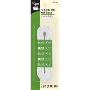 imageDritz 9315W Knit Elastic White 38Inch by 2Yard