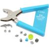 imageDritz Eyelet Pliers for 532quot ampamp 14quot Eyelets Turquoise