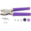imageDritz Heavy Duty Snap Pliers and Tools MetalPurple