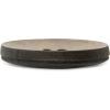 imageDritz Round 23mm 6 Recycled Leather Buttons 23 mm Medium Brown 6 CountMedium Brown