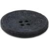 imageDritz Round Stitch Natural 9 Recycled Cotton Buttons 20mm 1316quot 9 CountBlack