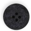 imageDritz Round Stitch Natural 9 Recycled Cotton Buttons 20mm 1316quot 9 CountBlack