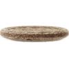 imageDritz Round Stitch Natural 9 Recycled Cotton Buttons 20mm 1316quot 9 CountDark Brown