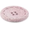 imageDritz Round Stitch Natural 9 Recycled Cotton Buttons 20mm 1316quot 9 CountMauve