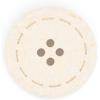 imageDritz Round Stitch Natural 9 Recycled Cotton Buttons 20mm 1316quot 9 CountNatural