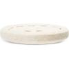 imageDritz Round Stitch Natural 9 Recycled Cotton Buttons 20mm 1316quot 9 CountNatural