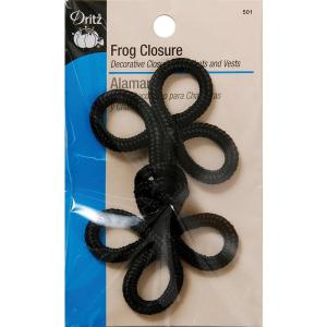imageDritz 501 Frog Closure  Black  Lg 3 Loop