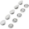 imageDritz 21336 Half Ball Cover Buttons Size 36  78Inch 3SetsSize 24 58Inch