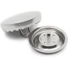 imageDritz 21336 Half Ball Cover Buttons Size 36  78Inch 3SetsSize 24 58Inch