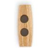 imageDritz 25mm Natural 6 Sustainable Wood Toggle Buttons 25 mm 6 Count25 mm