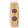 imageDritz 25mm Natural 6 Sustainable Wood Toggle Buttons 25 mm 6 Count25 mm