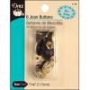 imageDritz 435 NoSew Jean Buttons  Gilt 1116Inch 6Count