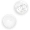 imageDritz Blouse White Pearl 11mm 20 pcs Shirt Buttons Count