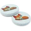 imageDritz Fox Natural 9 Recycled Cotton Buttons 15mm 58quot 9 CountLight Blue