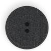 imageDritz Geometric Round 20mm Dark Blue 9 Recycled Hemp Buttons 20 mm 9 CountBlack